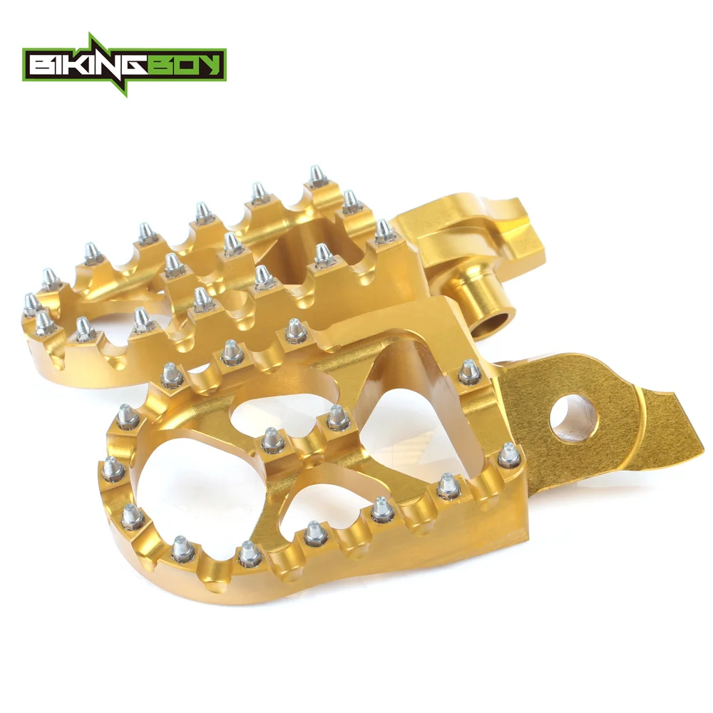

BIKINGBOY For Suzuki RMZ 250 07 08 09 RMZ 450 2005 2006 2007-09 Billet MX Motocross Offroad Foot Pegs Footpegs Footrests Pedals