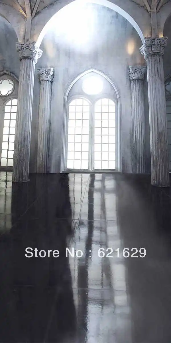 

Indoor pillars 10'x20' CP Computer-painted Scenic Photography Background Photo Studio Backdrop HY-CM-3824
