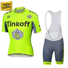 Полиэстер короткий рукав Велоспорт Джерси/быстросохнущая профессиональная команда Лето MTB велосипедная одежда Tinkoff Saxo Roupa Ciclismo