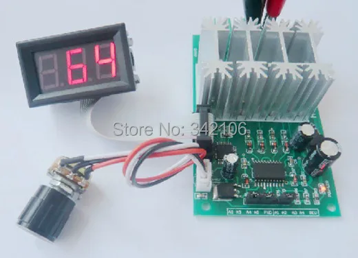 

Free Shipping!!! Digital 30A H-bridge DC motor speed controller / HY-SXZFZ-30A/9V12V24V Reversible