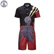 Mr.1991INC слитный комбинезон летний Для мужчин 3D принт аниме-комбинезон комбинезоны Для Мужчин's Комбинезоны пляжные наборы для ухода за кожей плюс Размеры M-XXXL