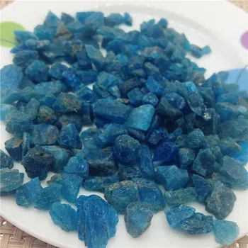

Natural Small size Raw Blue Apatite Rough Stones Crystal gravel Minerals and Stones Rough Gemstone Specimen