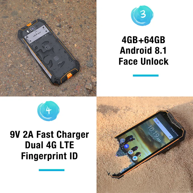 Ulefone Armor 3 IP68 Waterproof Mobile Phone Android8.1 5.7\ Ulefone Armor 3 IP68 Waterproof Mobile Phone Android8.1 5.7\
