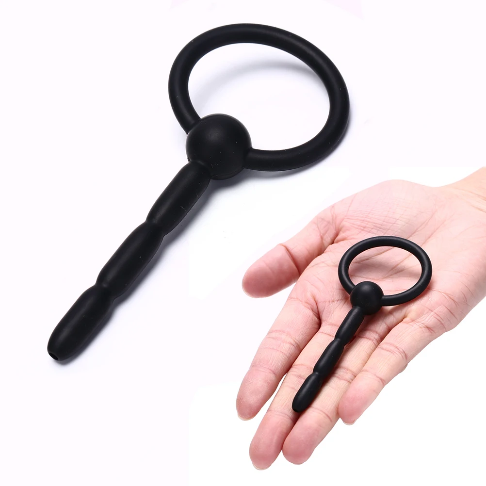 Adult Products Silicone Urethra Catheter Male Penis Plug Tube Urethral Stretcher Urethral Sound Dilator Adult Sex Toy for Men