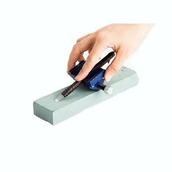 

Woodworking fixed angle EDGE sharpener Carpenter chisel Carving knife sharpener Carbon steel body 3000# whetstone