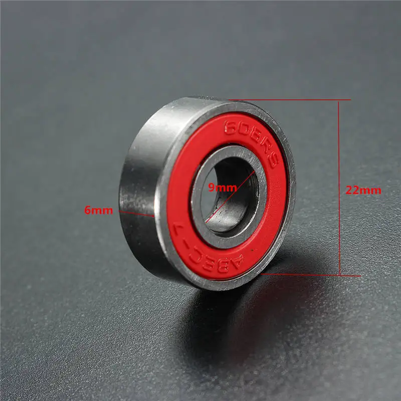 المهنية 10 PCS ABEC 7 608RS سكوتر لوح التزلج عجلات الغيار محامل الكرة الأسطوانة أعلى الدقة مهاوي