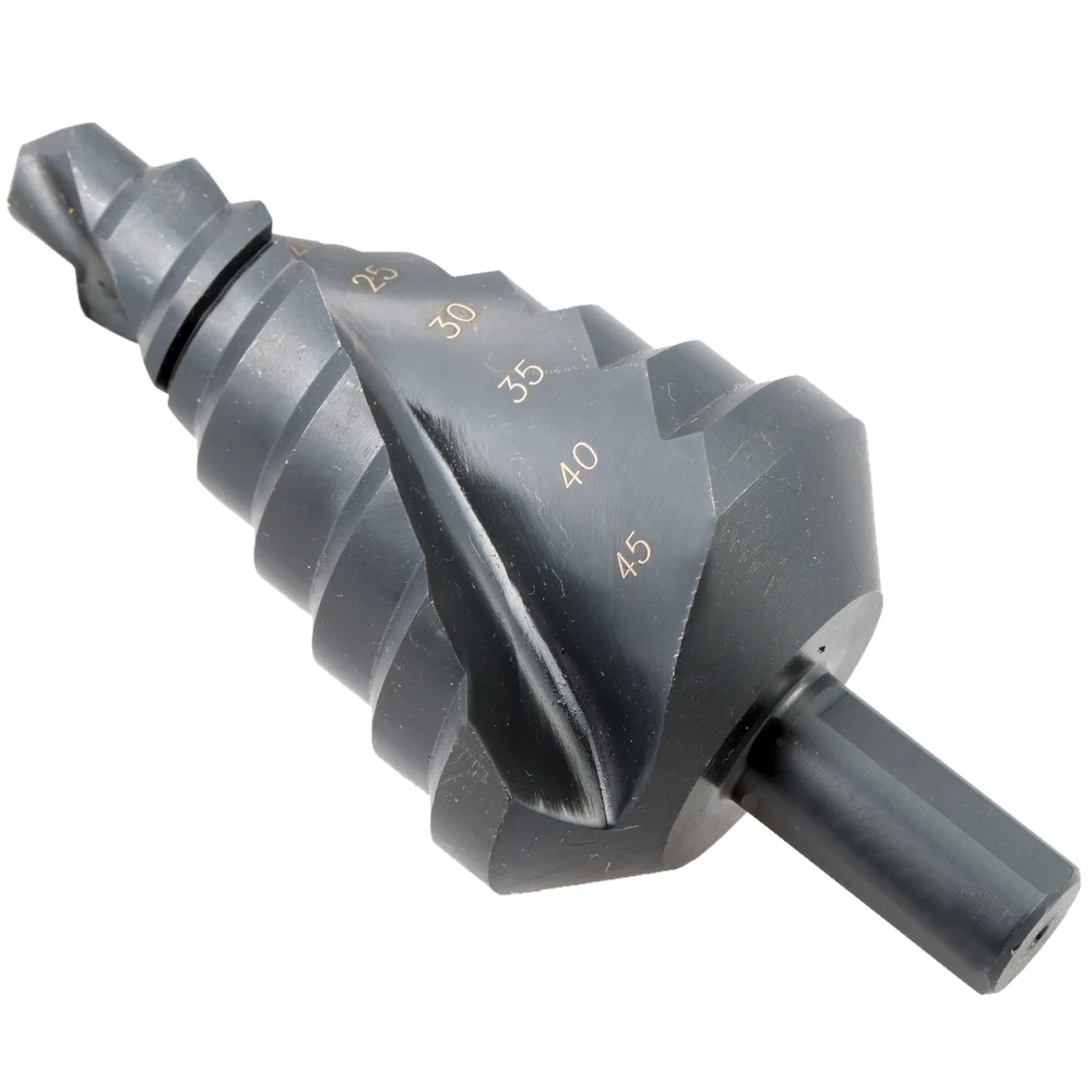 10-45mm High Quality HSS Spiral Groove Step Drill Excellent Pagoda Drill Essential Hole Cutting Tool wood tool punte trapano 10-45mm High Quality HSS Spiral Groove Step Drill Excellent Pagoda Drill Essential Hole Cutting Tool wood tool punte trapano