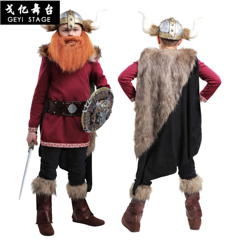Kids Boys Robin Hood Costume Deluxe Hunters Cosplay Fancy Outfits for Party