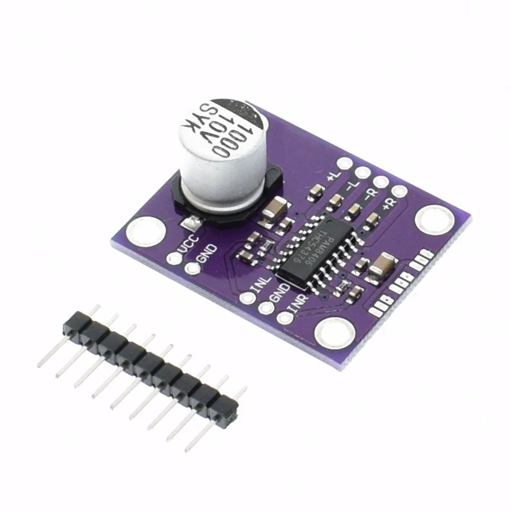 

1PCS Great IT CJMCU-8406 PAM8406 No interference stereo class D audio power amplifier module development board