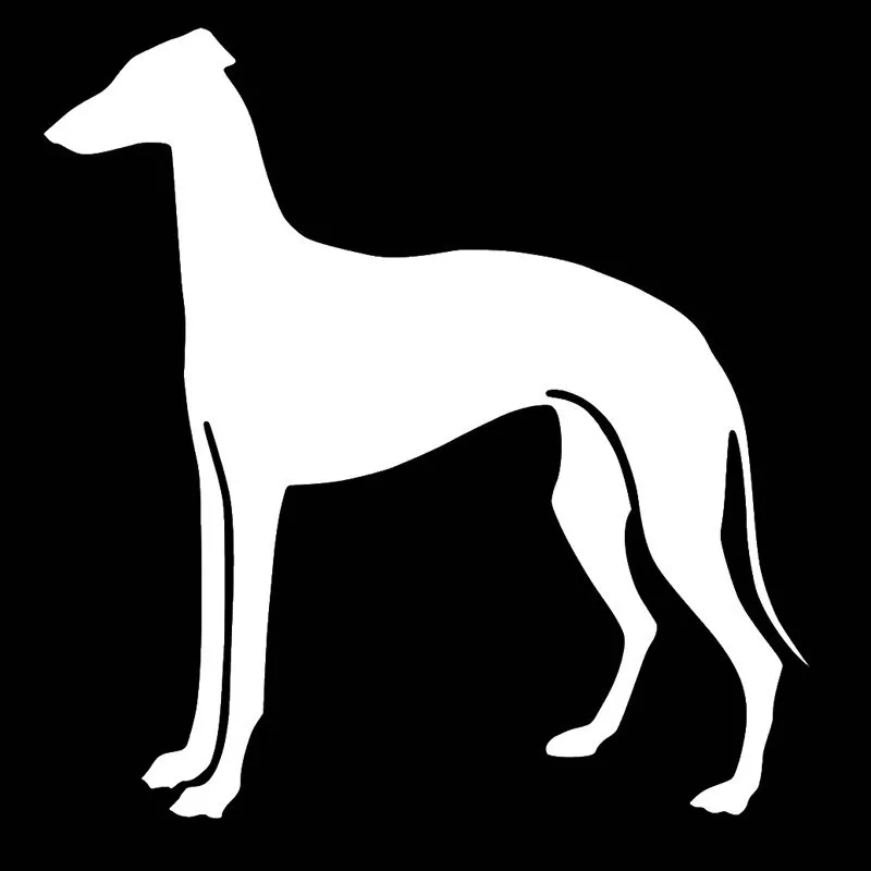 Автомобильная виниловая наклейка 14 8*15 2 см с собакой yhound модная для украшения