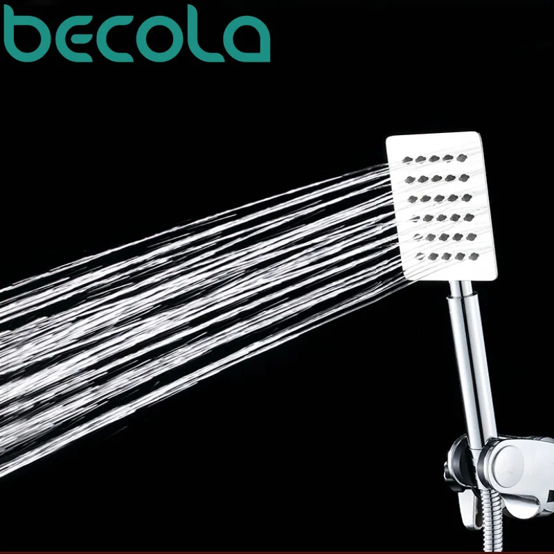 

Bathroom Faucet Accessories Chrome Hand Shower Faucet Stainless Steel Hand-Held Shower Head Free Shipping