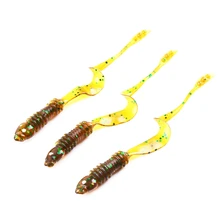 20pcs/lot 1g 5.5cm Fish type soft fishing lure minnow quality professional bait  Artificial Fake Bait pesca Silicone Lures 