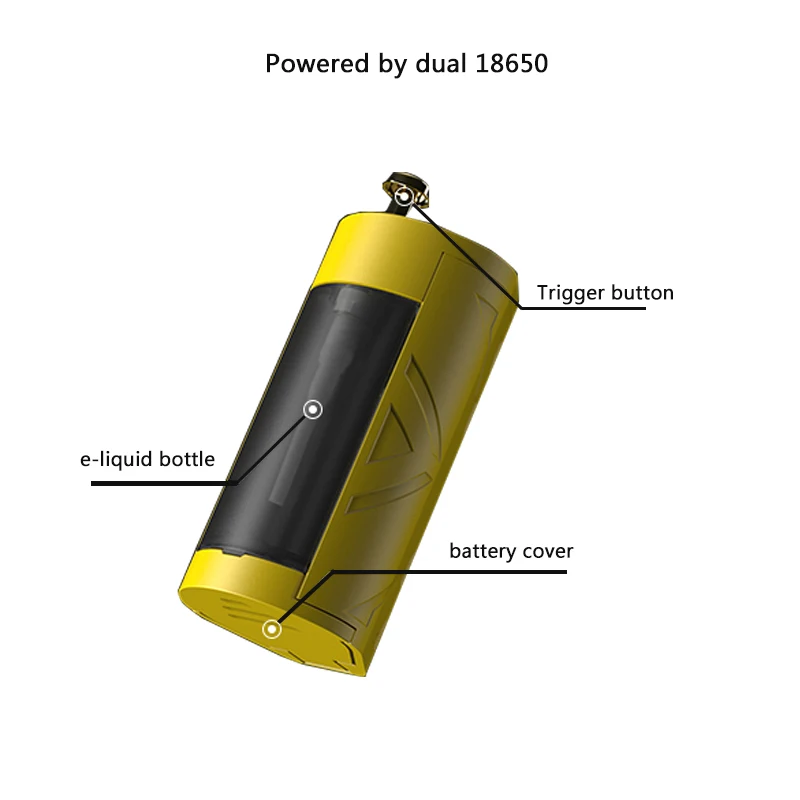 Оригинальный Smoant Battlestar 200 Вт TC Squonker Комплект 7 мл Коробка мод и battlestar RDA Двойной 18650