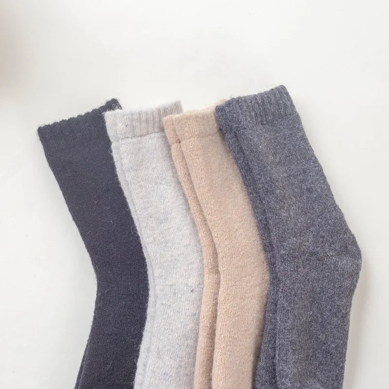 Высокое качество носки большой Размеры супер толстый Для мужчин шерсть зимние носки Термальность теплые носки удобные Повседневное Для