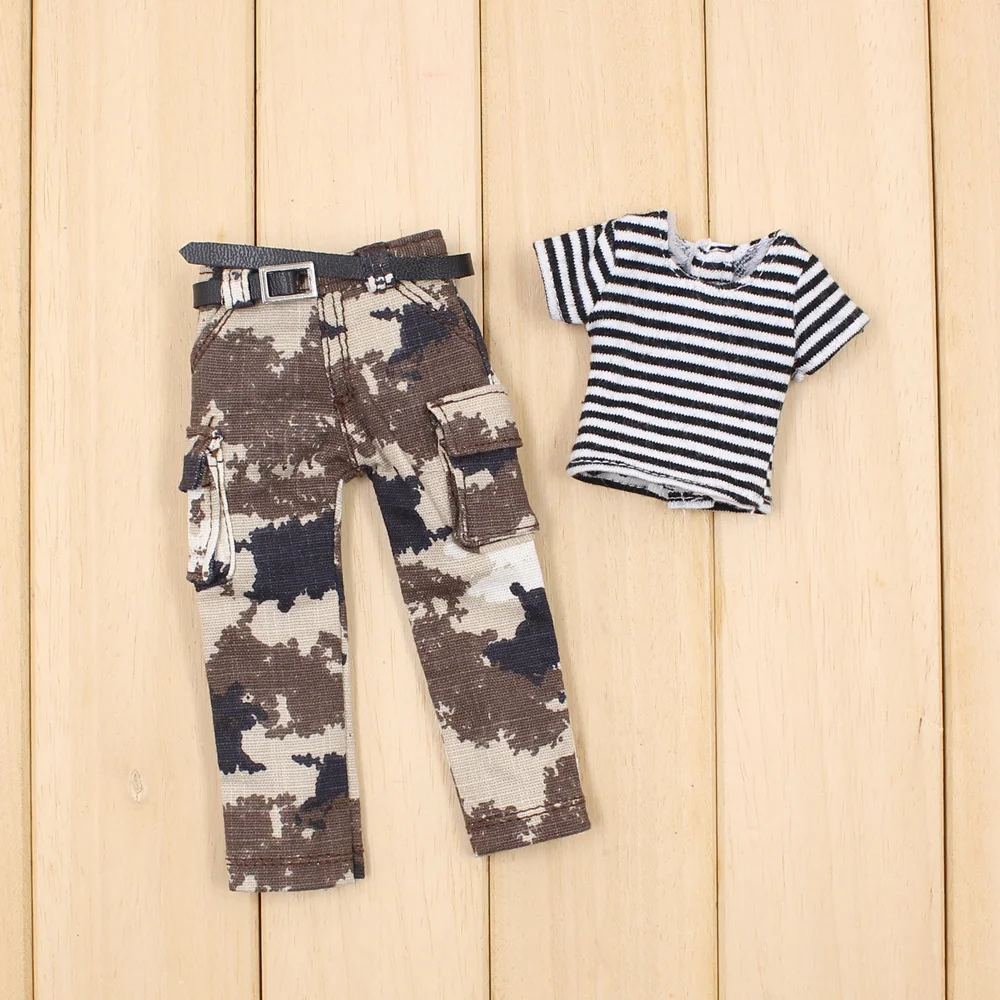 

Blyth 1/6 Doll Military Training Uniform Suit Unisex Clothes DIY Gift Free Shipping