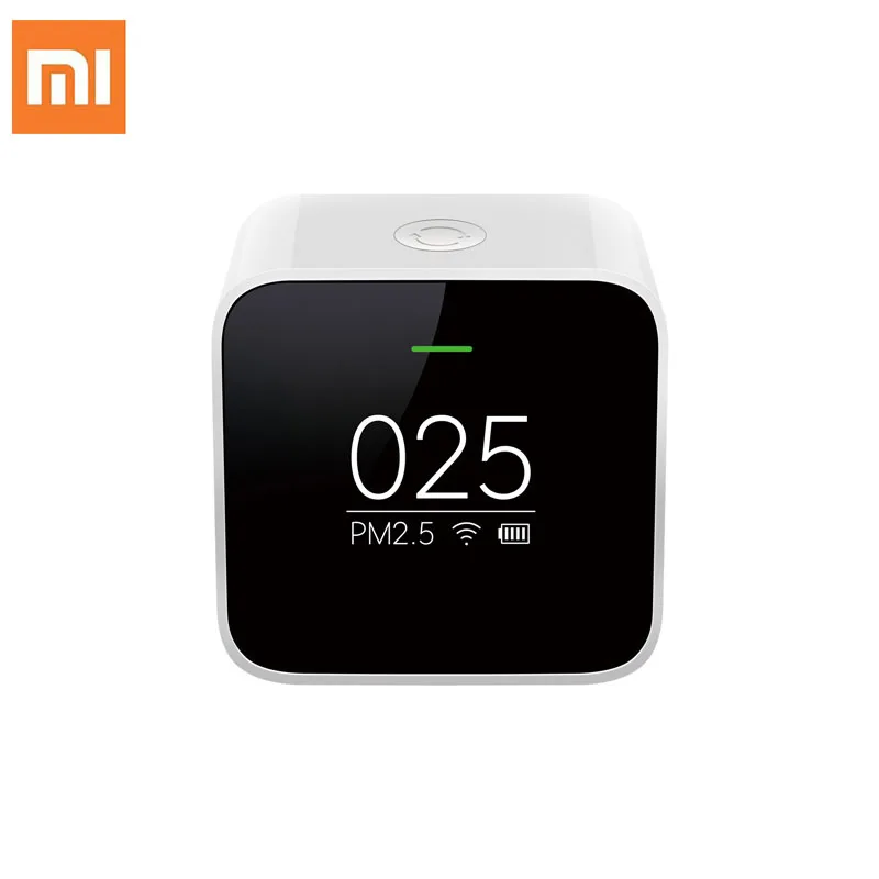 

Original Xiaomi Smart Air Quality Monitor PM 2.5 Sensor Detector OLED Display Wifi Portable APP Control Air Quality Tester