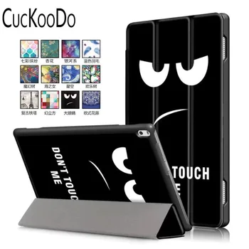 

CucKooDo Slim-Fit Leather Smart Stand Back Magnetic Cover with Auto Wake & Sleep for Lenovo Tab 4 10 Plus 2017 Release Tablet