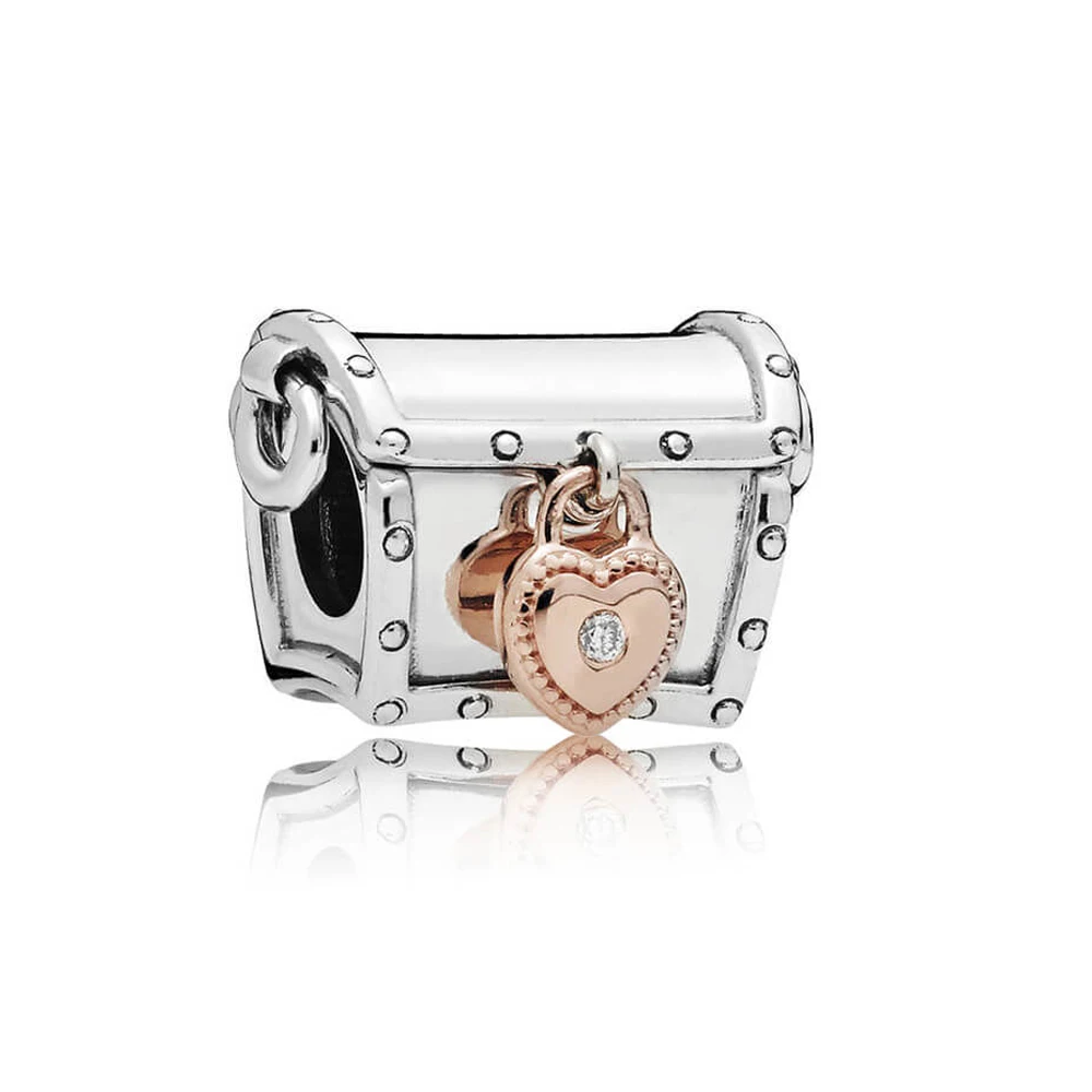

925 Sterling Silver Club Charm Original Jewelry Making Fits For Bracelets & Bangle PANDOCCI