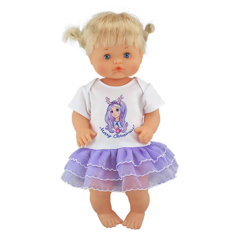 Новая мода платье подходит для 42 см Nenuco кукла 17 дюймов куклы Одежда и аксессуары - Цвет: a8