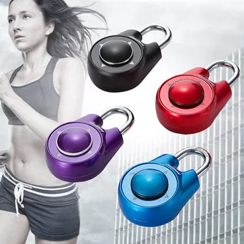

Free Shipping Portable Assorted Colors Gym School Health Club Combination Password Directional Padlock Locker Lock