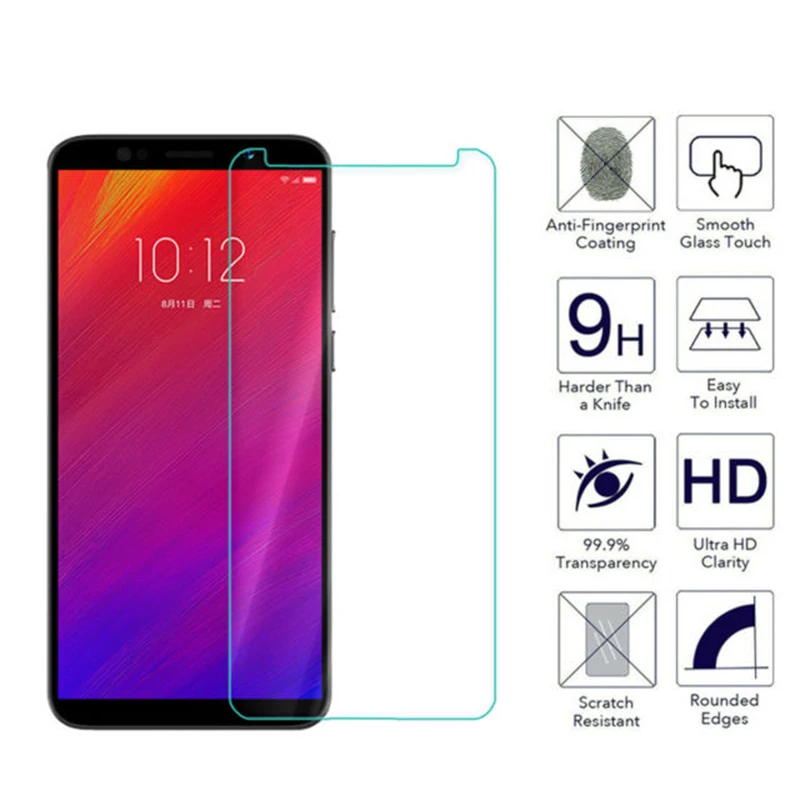 

Wangcangli Ultra-thin Tempered glass For Lenovo K5 2.5D Screen protector phone protection flim For Lenovo K5 note K5 plus