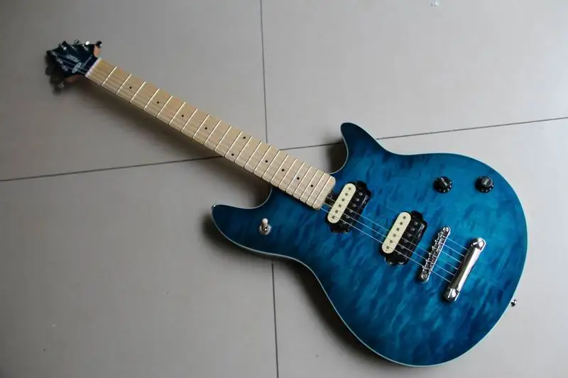 

New Arrival Cnbald EVHPeavey Wolfgang Model electric guitar In BLUE 111008