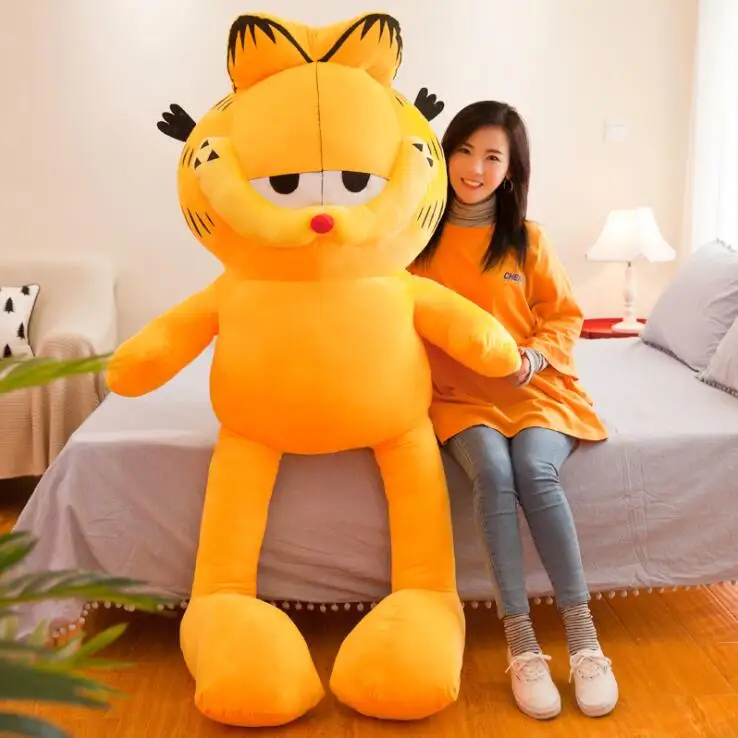 

Popular Stuffed soft Animals & Plush Toys Garfield Doll Kids Sleeping Back pillow Cute Baby Accompany Doll Xmas Gift Stuffed Toy