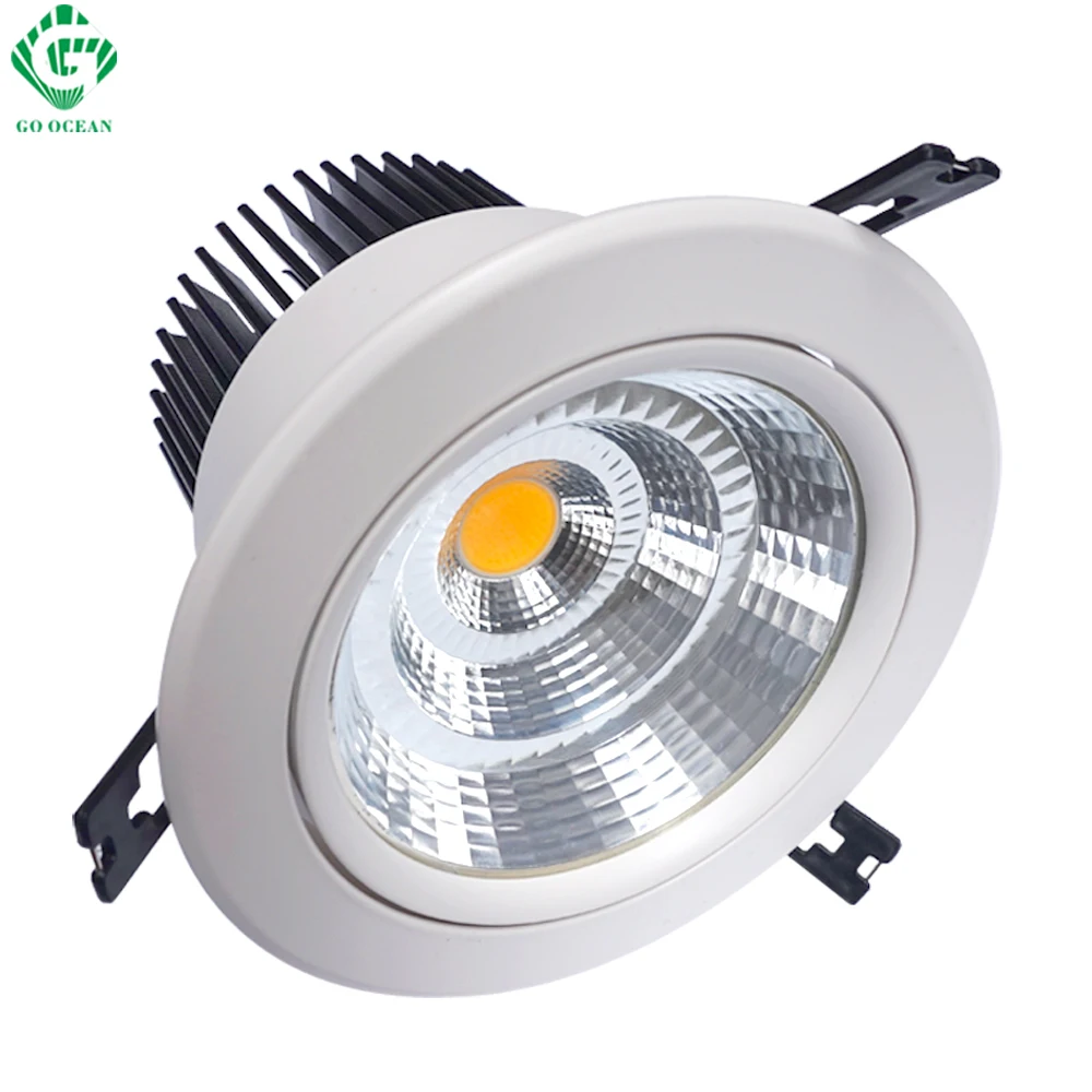 GO OCEAN Downlights Down Light 7W 10W 12W 15W 20W 30W 40W 50W Downlight LED Downlights Adjustable Ceiling Lights (8)