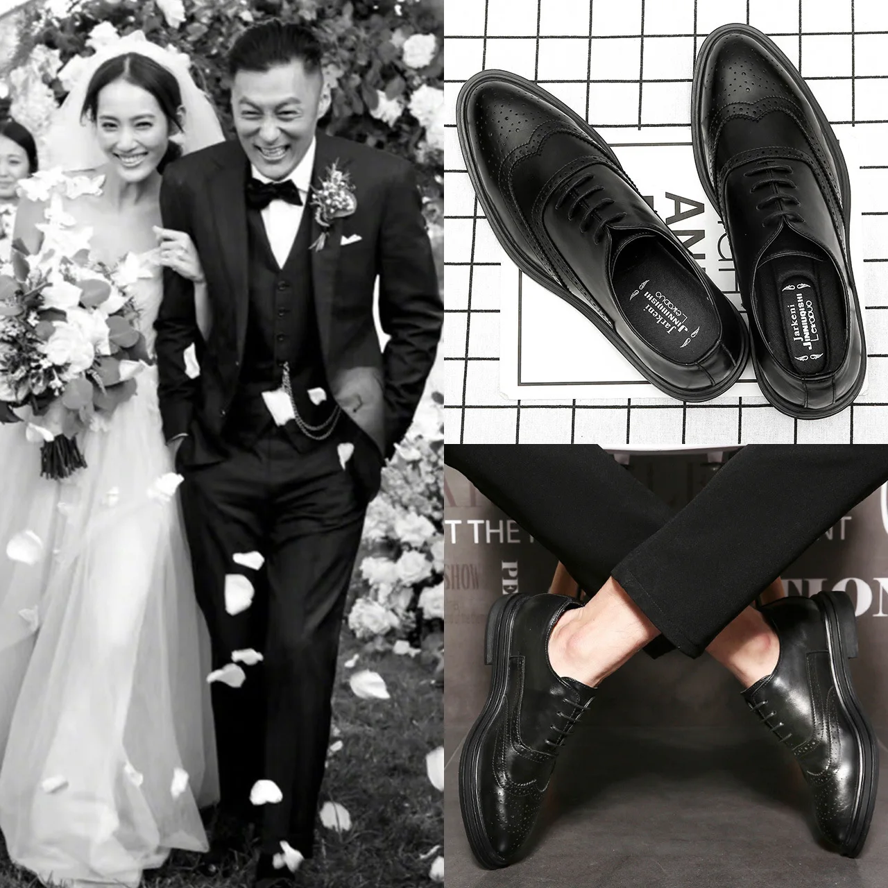 Кожаная обувь; английская кожаная обувь; мужские остроносые трендовые правильные модельные туфли для отдыха; мужская обувь