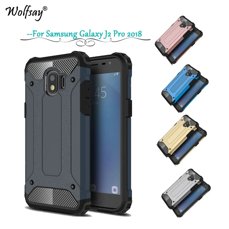

For Samsung Galaxy J2 Pro 2018 Case Shockproof Armor Rubber Phone Case For Samsung Galaxy J2 Pro Cover For Samsung J2 Pro J250F