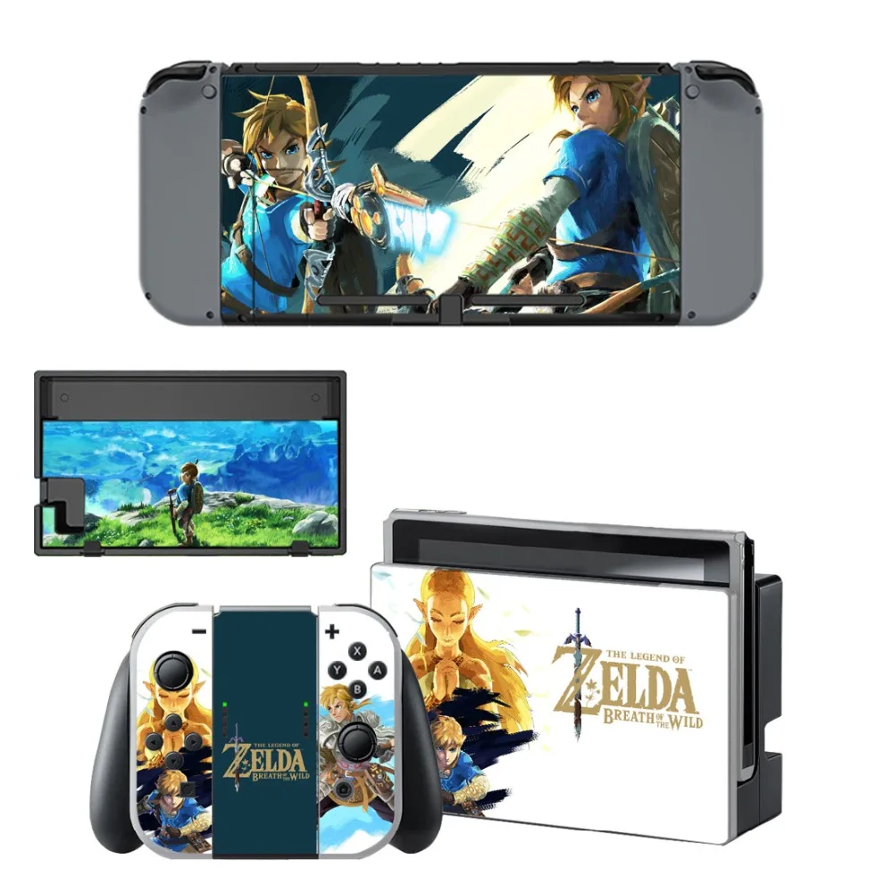 Легенда о Зельде кожи Стикеры vinilo для NintendoSwitch перечисленные s скины Nintendo Switch NS