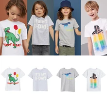 Cartoon Baby Boys T Shirt Kids T shirts For Girls Casual Short Sleeve Print T-shirt for Summer Children T shirt Girls Tops Tees 1 12y unisex kids t shirt masters of the universe he man tshirt for children fashion t shirt boys girls clothes summer tops tees