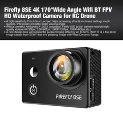 Firefly 8SE 4 K 16MP 170 градусов широкоугольный Wifi BT FPV Водонепроницаемая HD спортивная Экшн-камера для радиоуправляемого дрона аэрофотосъемка