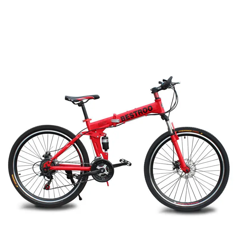 Flash Deal 24/26 Inch Foldable Double Shock Absorption Variable Speed Mountain Bicycle Aluminum Alloy Frame Double Disc Brake Oil Brake One 0 Flash Deal 24/26 Inch Foldable Double Shock Absorption Variable Speed Mountain Bicycle Aluminum Alloy Frame Double Disc Brake Oil Brake One 0