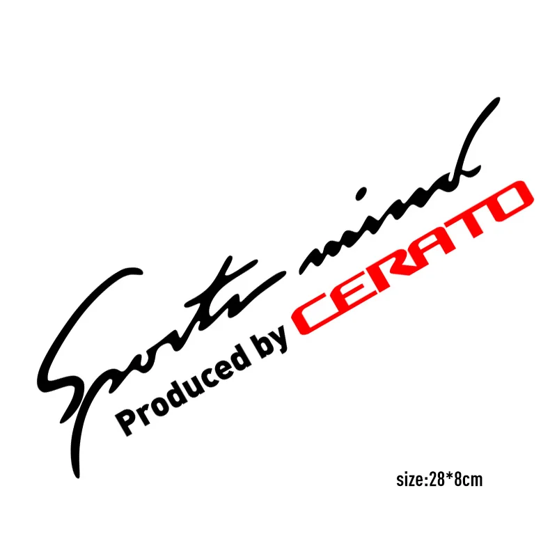 

Customization Sports Mind Car Styling On Car Head Sticker For cerato car accessories
