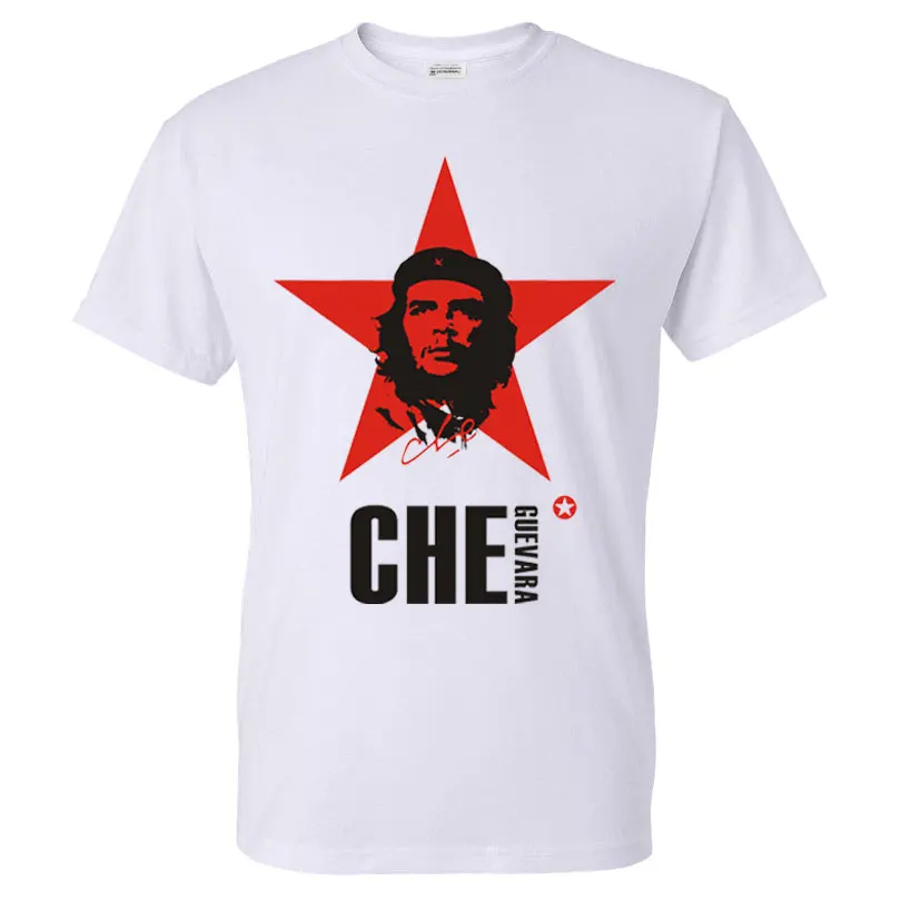 

Newest 2016 men's fashion short sleeve Che Guevara printed t-shirt Harajuku funny tee shirts Hipster O-neck cool tops