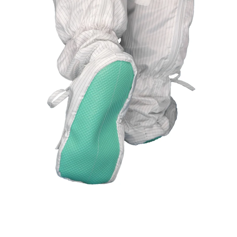 Антистатические мягкие ботинки аккуратные туфли Пылезащитный для обуви белый GM1105