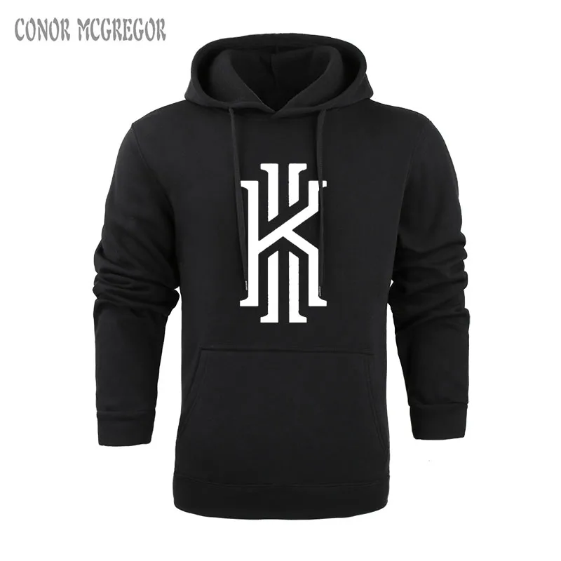 

Hot sale 2018 Brand New Fashion Kyrie Irving Men Sportswear Print Men Hoodies Pullover Hip Hop Mens tracksuit Sweatshirts Cloth