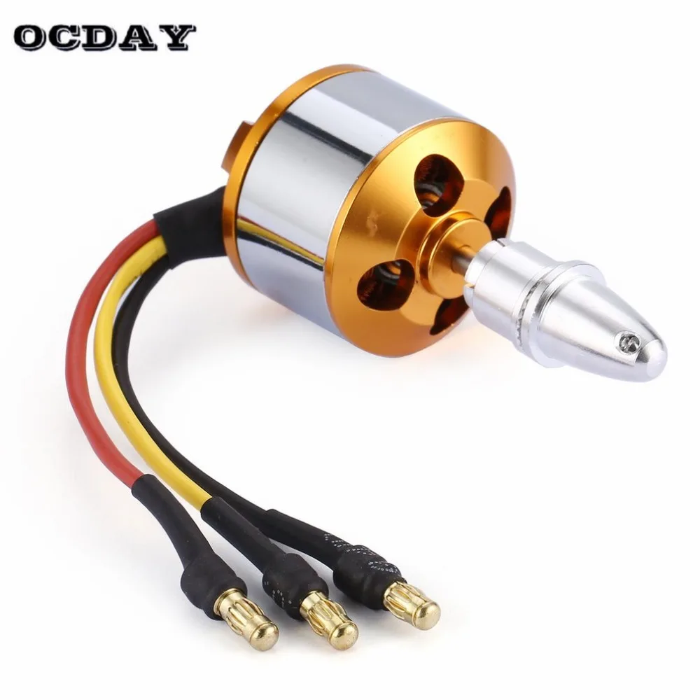 

DXW A2212 1800KV 2-4S Outrunner Brushless Motor for RC FPV Fixed Wing Drone Airplane Aircraft Multicopter 8060 Propeller