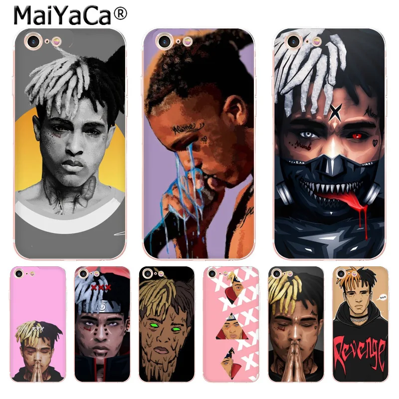 Чехол для телефона MaiYaCa XXXTentacion iphone SE 2020 11 pro 8 7 66S Plus X 5S XR XS MAX чехол мобильного |