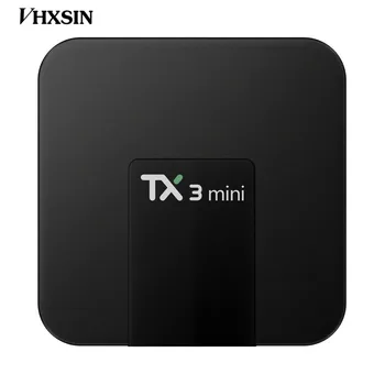 

VHXSIN TX3 Mini TV Box Amlogic S905W 2.4GHz WiFi Android 7.1 2GB DDR3 RAM 16GB ROM