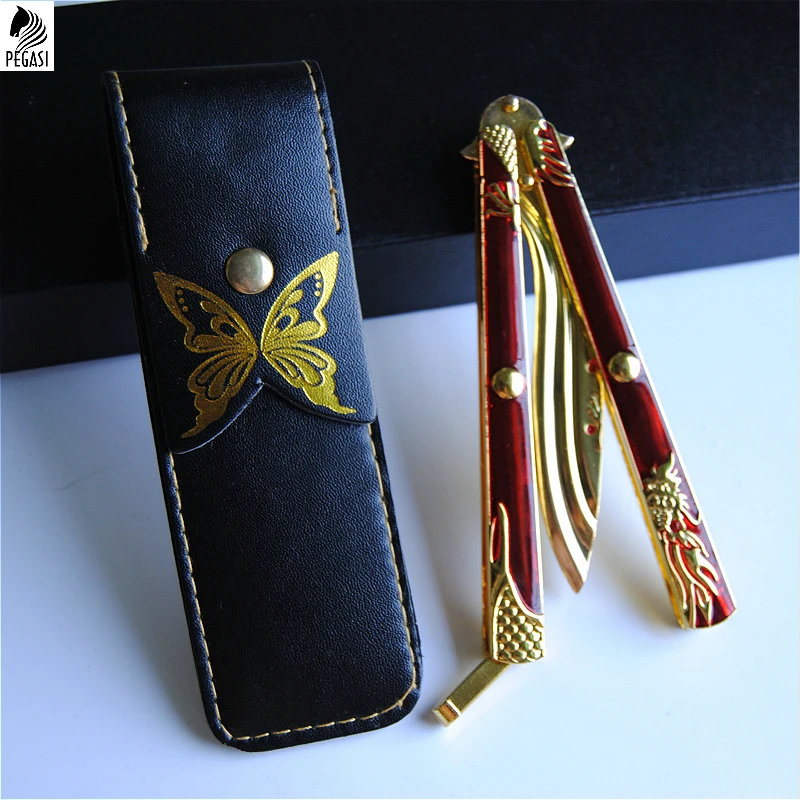

PEGASI Zinc Alloy Model Butterfly Knife Not Sharp Knife Is Suitable For Gift and Collection Exempt Postage By 100%