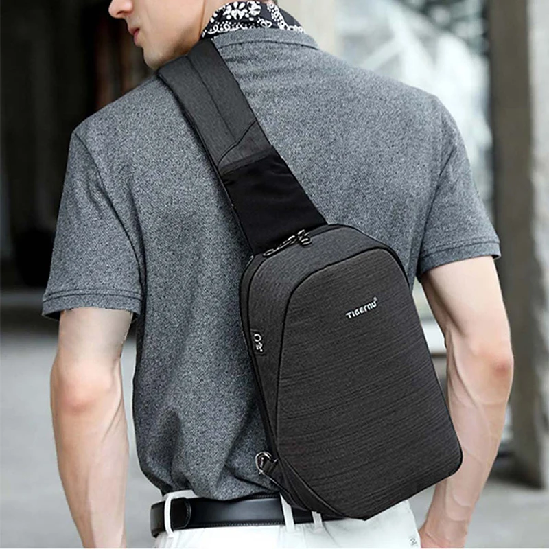 Aliexpress.com : Buy 2018 Fashion Men Male Bags Casual Splashproof ...