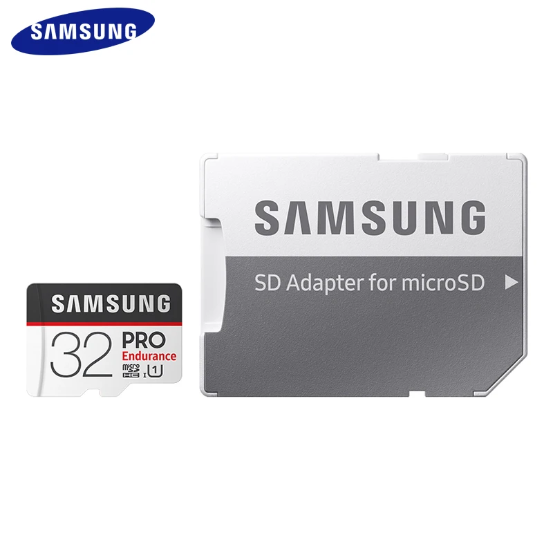 Карта памяти Micro sd SAMSUNG карта Pro на выносливость 32 ГБ 64 128 класс 10 SDHC SDXC с адаптером