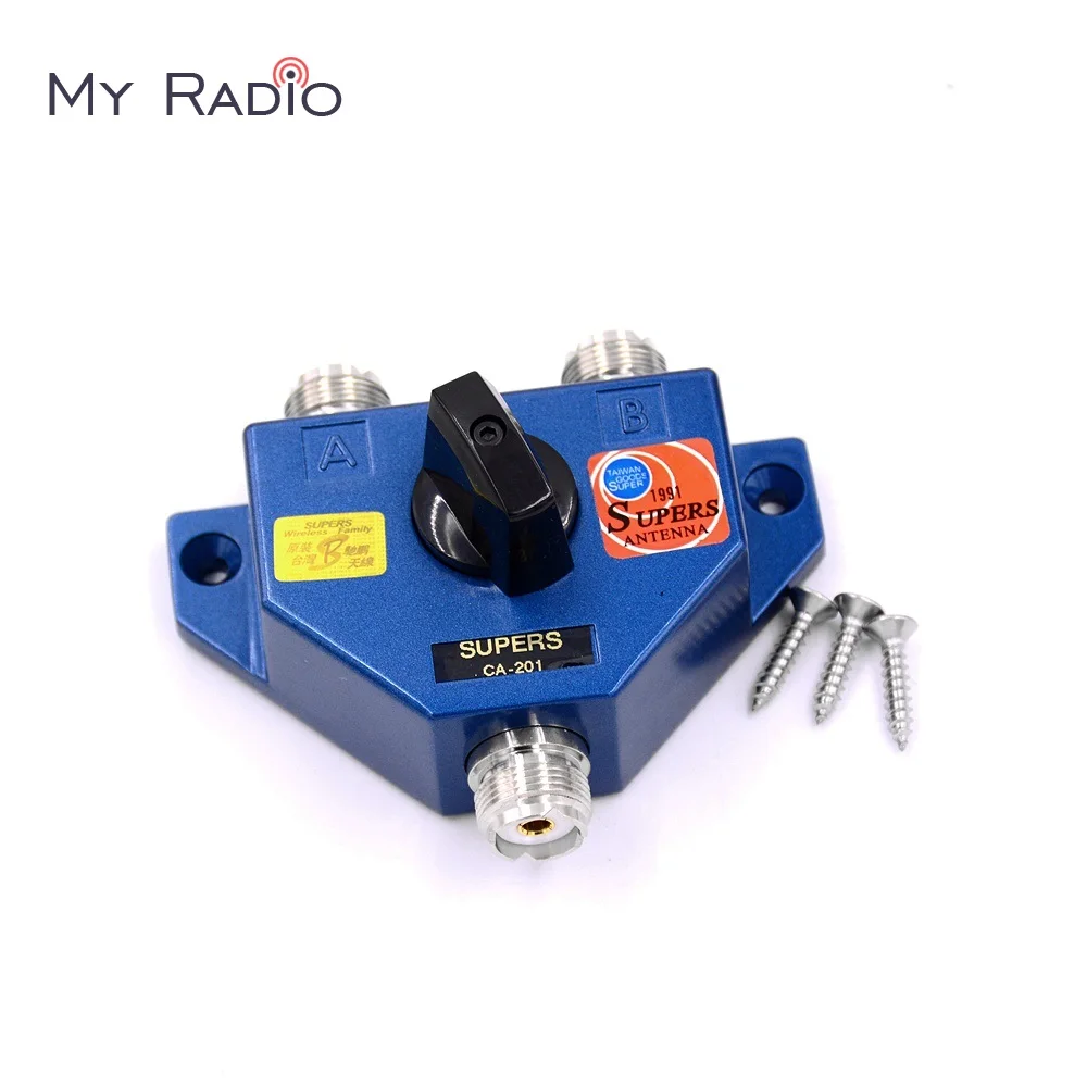 2 Position Coax Switch SO 239 UHF Female 0 600 MHz Manual Aerial DIY