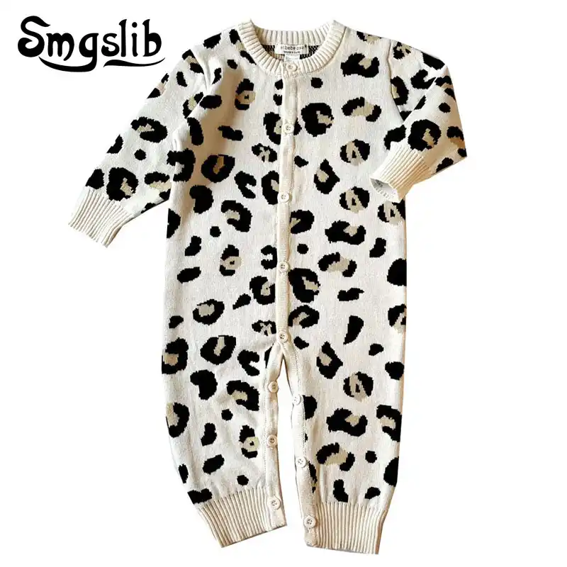 leopard baby onesie