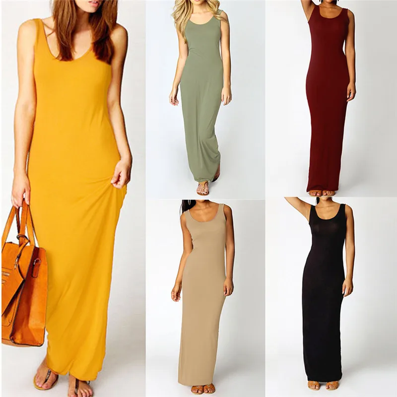 jersey vest dress