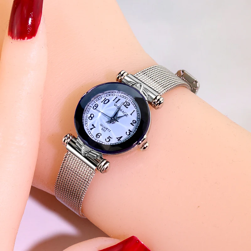 Женские часы Роскошные модные женские наручные часы платье часы для женщин Bayan Kol Saati кварцевые часы браслет часы Reloj Mujer