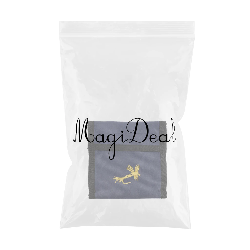 High Grade 12 Clear Pockets Leader Sock Leader Wallet Fly Fishing Tapered Leader Tippet Case outil de pêche Herramienta de pesca