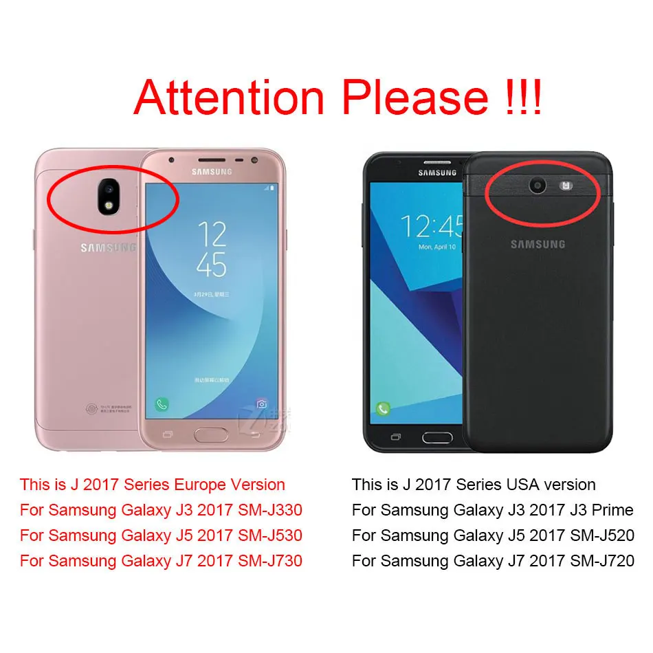 Роскошный кожаный флип чехол для Samsung galaxy J2 J3 J5 J4 J6 J7 2017 Pro S5 S6 S7 S8 S9 Plus Edge A5 A3 A8 2016 2018